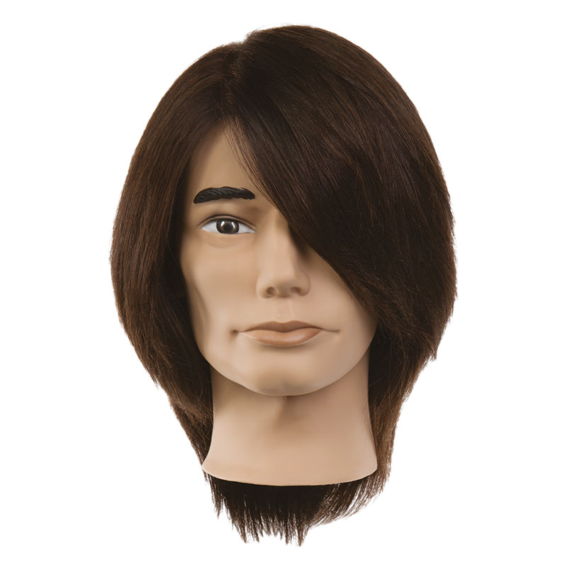 Samuel - 100% Human Hair Mannequin - Pivot Point International